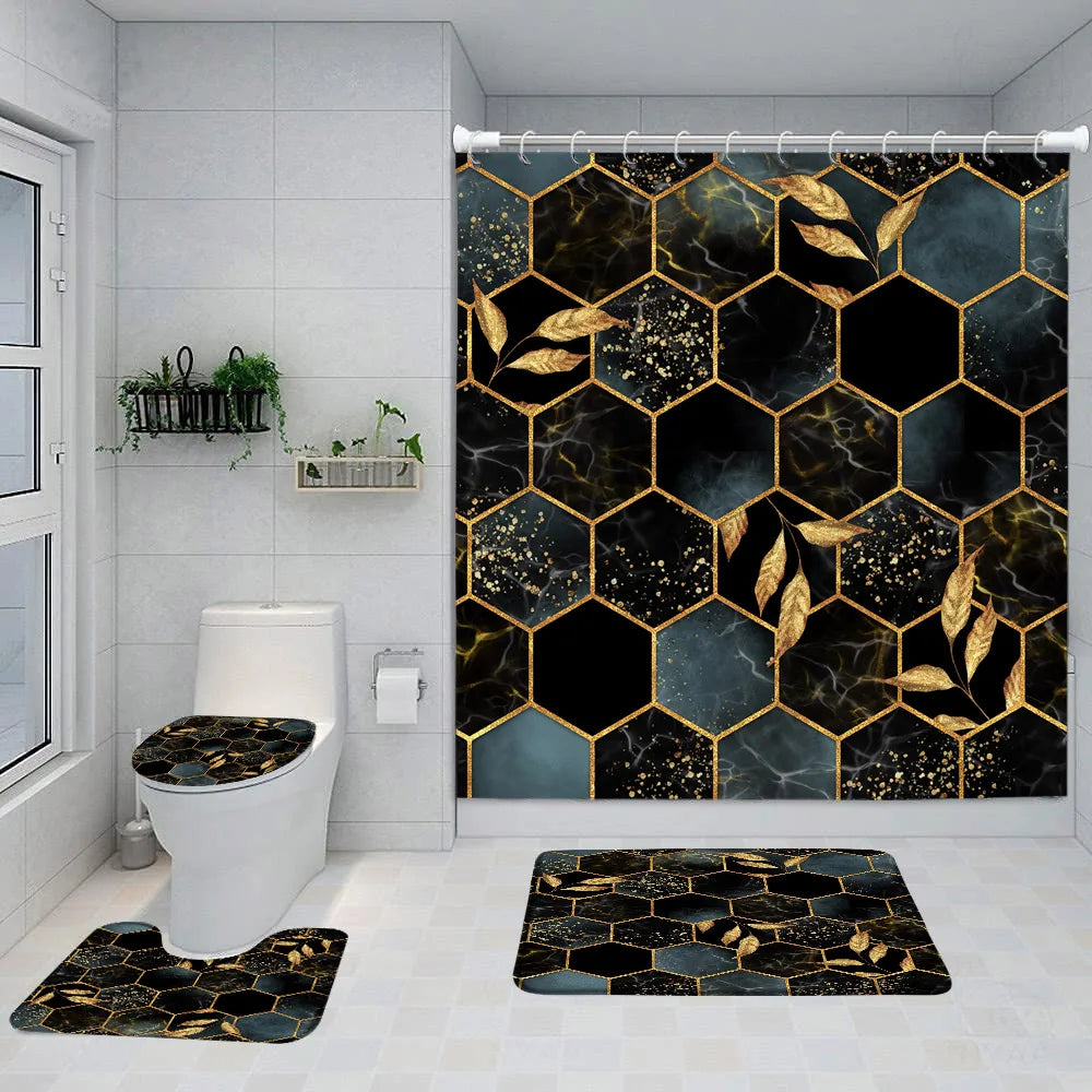 Bathroom Decoration Shower Curtain