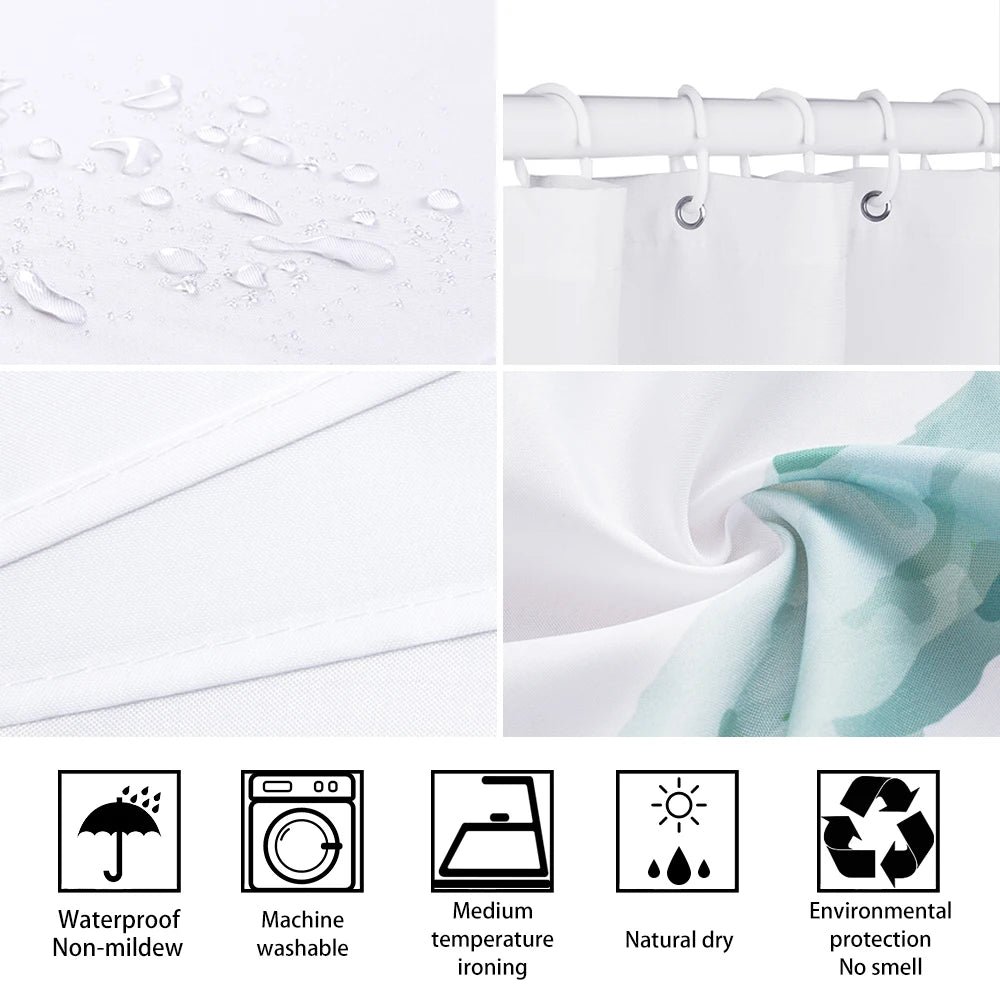 Bathroom Decoration Shower Curtain