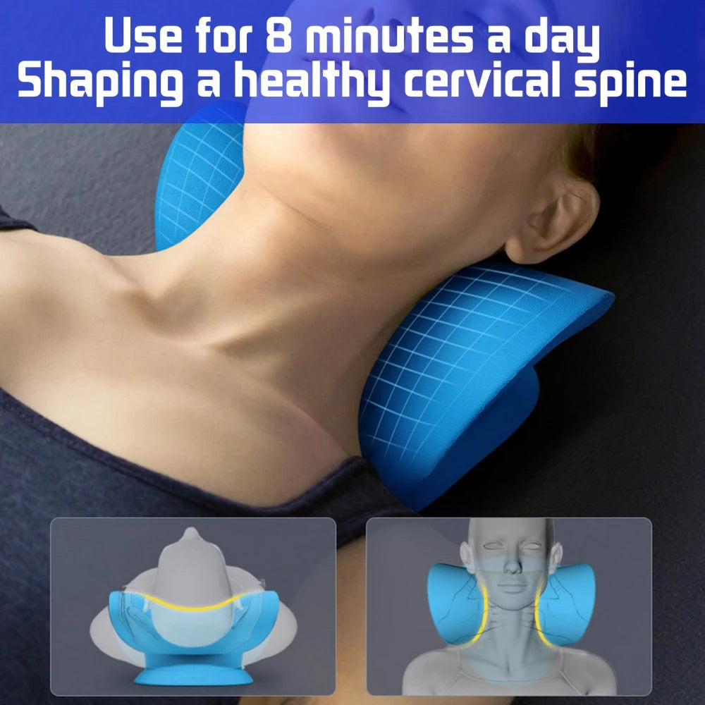 Neck Shoulder Stretcher Massage Pillow