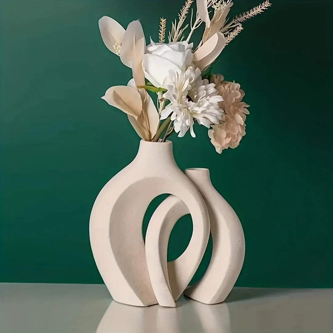 Nordic Modern Ceramic Vase Set