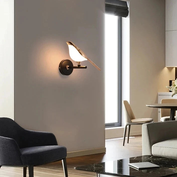 Nordic Rotatable Bird Wall Light