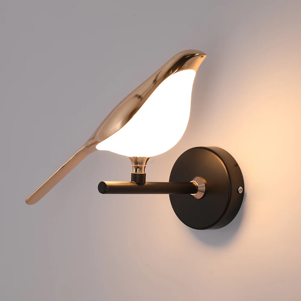 Nordic Rotatable Bird Wall Light