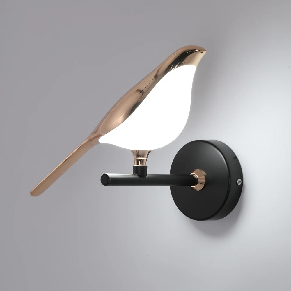 Nordic Rotatable Bird Wall Light