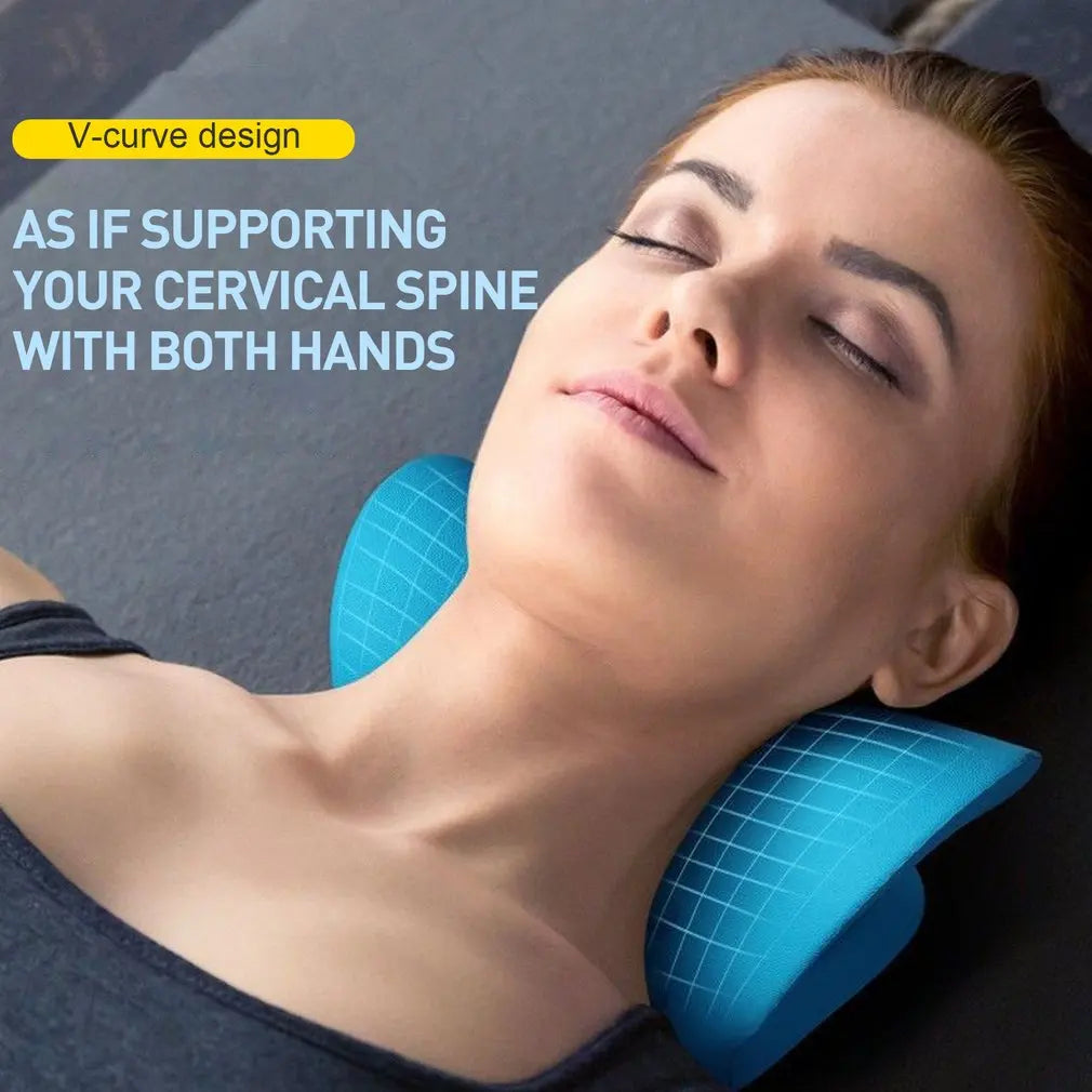 Neck Shoulder Stretcher Massage Pillow
