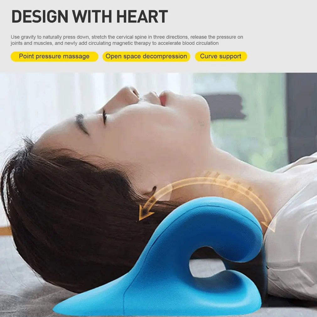 Neck Shoulder Stretcher Massage Pillow